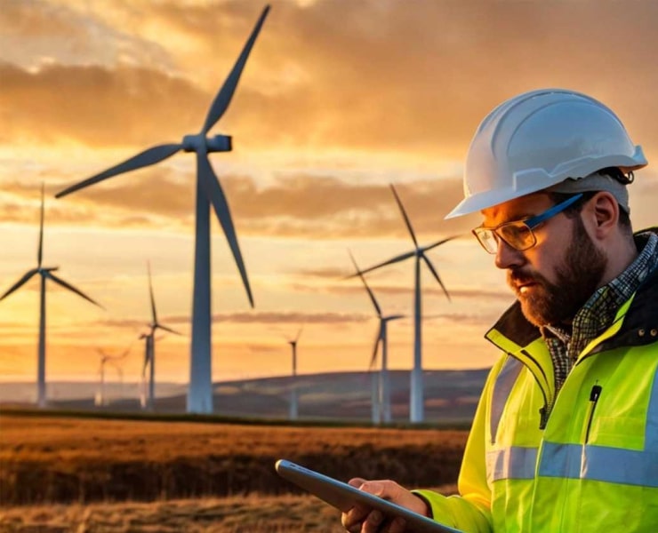 Predictive Maintenance in Wind Energy - Reducing Downtime with Real-Time AI Analytics